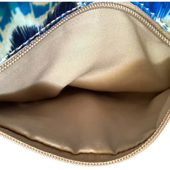 Big Buddha Blue and Tan Hobo Bag NWOT - Picture 9 of 16